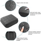 SXCY for 2025 2026 Toyota 4Runner Armrest Cover Pad for 2025 2026 Toyota 4Runner Accessories 2025 4Runner Center Console Cover 2026 4Runner Middle Console Cover w/Soft Cotton Cushion (Added-Pad)