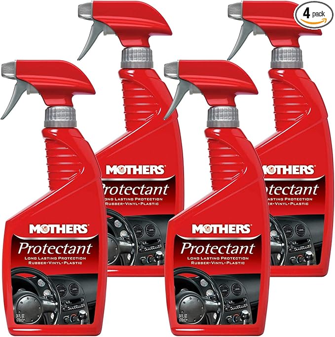 Car Interior Protectant, Mothers Protectant Spray (24 oz. (4-Pack))
