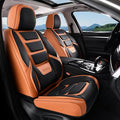 Coverado Car Seat Covers, Front Covers for Cars, Car Seat Cover Front Seats, Automotive Seat Cover, Waterproof, Leather Car Seat Cushion, Universal Interior Covers Seat Protectors for Most Cars