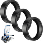 3 Pcs Pool Cleaner All Purpose Tire Replacement Part Compatible with Polaris Black Max, 3900 Sport, 480, and P39 Replacement Tire for Pool Cleaner
