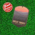 Outdoor Adventure Car Air Freshener 3 Pack Scented With Premium Oils By Fresh Fresheners (Great Smoky Mountains National Park)