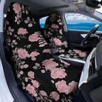 1 Pack Car Towel Seat Covers with Storage Bag, Multifunctional Towel for Gym Outdoor Sport, Picnic, Beach, Pet Dog Travel,Non-Slip Washable Car Seat Protector (Pink Flower)
