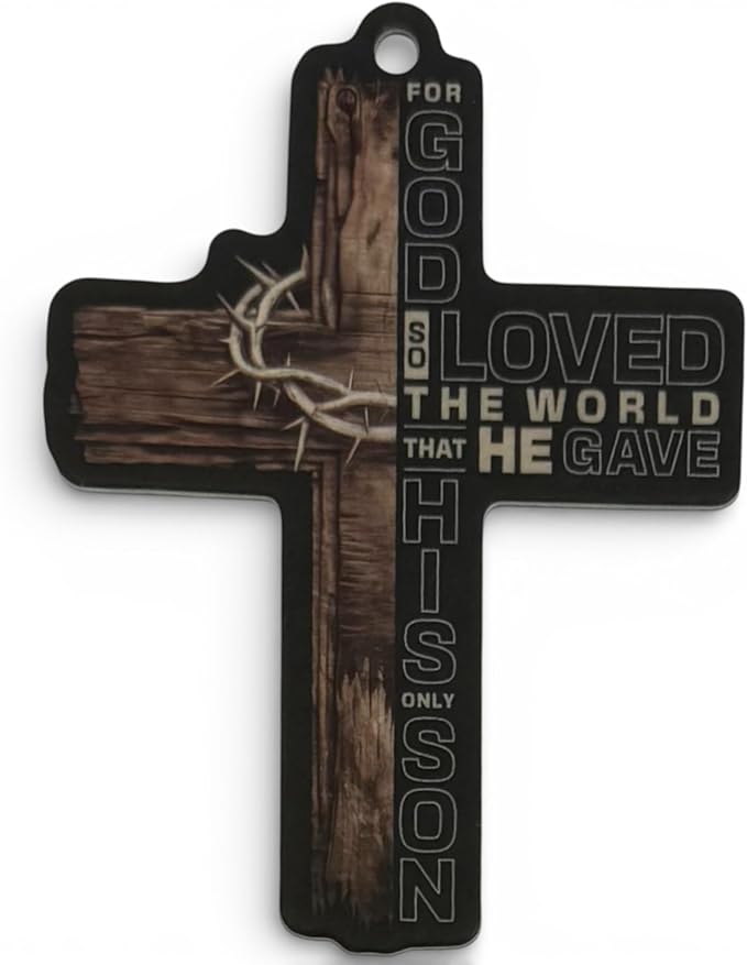 Wooden Cross Air Freshener Car Scent By Scent South