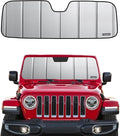 Windshield Sun Shade for Jeep Wrangler 1997-2006 Front Window Sunshade - Safeguard