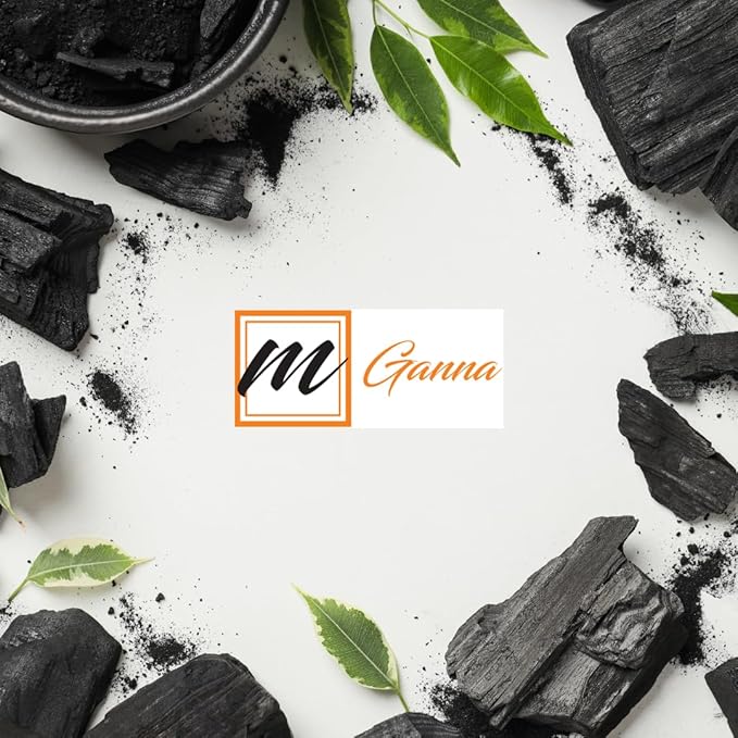 Activated Bamboo Charcoal 0.5lbs / 227g for Teeth Cleaning, Face Masks, Scrubs and Soap Making