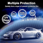Quick Effect Coating Agent, Ceramic Coating Spray for Car Wax Polish Paint Scratch Repair Spray, Automotive Gloss & Shine Stuff Detailing Supplies, Adds Extreme Gloss, Depth, Shine & Protection-120ml