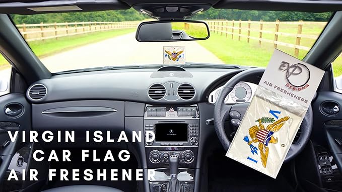 Virgin Islands Flag Air Freshener