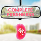 Jelly Belly Duo Car Air Freshener Vent Clips, Tutti-Fruitti Scent, 2 Pack, Fun and Fruity Car Vent Clips With an Iconic Jelly Bean Shape