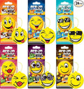 AREON Smile Air freshener Hanging Assorted Scents, Best Odor Eliminator, Odd Gifts, Paper Hanging Ornaments, Long Lasting Scent for Car or Home -24 Pack