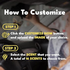 Custom Air Fresheners with Picture, Personalized Air Freshener for Car, Custom Car Freshener, Dangle It Air Freshener for Car, Air Freshener Custom with Picture (Square)