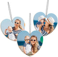 Custom Air Fresheners with Picture - Personalized Double Sided Photo Text Air Freshener Mothers Day Gifts, Christmas, Mom Gifts for Valentines Day