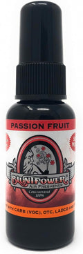 BluntPower Concentrated Air Freshener - Passion Fruit (1 Pack) for Room and Car - Oil-Based Diffuser Spray Bottle - Long-Lasting Bathroom, Car Freshener & Odor Eliminator
