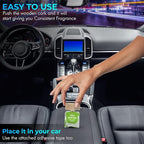Tasotti Car Air Freshener, Luxury Perfume for Car and Home, Long-Lasting Air Freshener and Odor Eliminator, Secret Cube Collection (Lemon Squash)