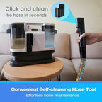Carpet Cleaner Machine, 18Kpa Powerful Suction, Spot Cleaner & Pet Stain Remover, Self-cleaning, Large Dual Water Tank, Deep Cleaning for Carpet, Area Rugs, Upholstery, Cars, H6
