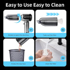 Handheld Car Vacuum Cleaner, 22000Pa High Power Hand Held Vacuum Cordless, 9-in-1 Car Vacuum Portable Cordless, 120W Handheld Vacuum with Multi-Nozzles for Auto, Home, Office, Pet