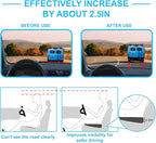 Car Seat Cushion, Car Seat Cushions for Driving with Comfort Memory Foam - Sciatica & Back Pain Relief, Suitable for Car, Truck, Office Chair (Black)