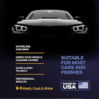 Premium Ceramic Coating for Cars with UV Protection (16 oz) – Extremely Hydrophobic & Slick Car Wax Spray, Long-Lasting, Quick & Easy Application, Maximum Gloss & Shine.
