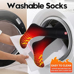 Autocastle Heated Socks for Men Women - Rechargeable Battery Electric Socks for Chronically Cold Feet - Winter Warm Thermal Washable Unisex Foot Warmer for Hunting Skiing Cycling