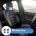 Car Neck Pillow NOS Pillow Bottle Car Headrest Pillow Soft Plush Neck Support Cushion for Driving, Office,Home,Party Decorations(11 inch 2 Pack)