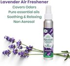 Absolute Green Air Freshener Room Spray, Covers Odor, Variety Pack 4oz (Pack of 4)