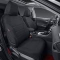 coverdream 2026 Rav4 Seat Covers Custom Fit for 2026 Toyota Rav4 Hybrid (LE,XLE Premium) SUV,Full Set Polyester Car Seat Protector Black