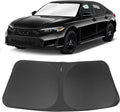 Windshield Sun Shade Custom Fit for 2022 2023 2024 2025 2026 Honda Civic 11th Gen Accessories Foldable Sunshade Sun Blocker Protect Car from Sun Rays & Heat Damage Keep Car Cooler