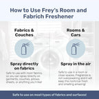 Frey Room Refresher |Bergamot Beach |Bright & Soothing - 8 oz | Pack of 2 | Eco-Friendly & Safe for All Spaces