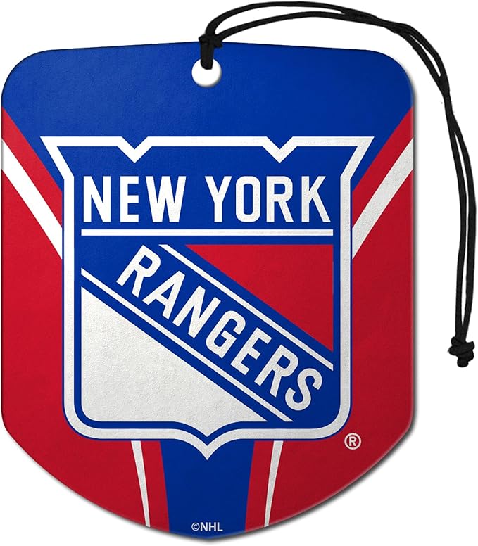 FANMATS NHL Auto 2 Pack Shield Design Air Fresheners