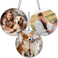Custom Air Fresheners with Picture - Personalized Air Freshener for Car, Double Sided Customizable Photo Text,Birthday Wedding for Men Women Girlfriend Boyfriend (Round)