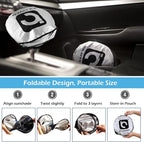 Car Windshield Sunshade with Pet Design, Cute Dog & Cat Cartoon Front Windshield Sun Shade Foldable Sunshade Blocks Heat UV Rays, Protect Interior Keep Cool, Fits Cars SUV Truck - Medium