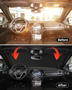 INSAUTO for Tundra 2020 Windshield Sunshade Car Window Sun Shade Custom Fit 2007-2021 Toyota Tundra Windshield Cover Limited SR5 Platinum TRD Pro 2Dr 4Dr Pickup Truck Accessories Sun Shield Protector