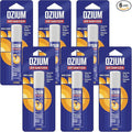Ozium 0.8 oz. Air Sanitizer & Odor Eliminator for Homes, Cars, Offices and More, Citrus Scent, Pack of 6
