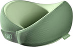 Skechers Women's Memory Foam Neck Pillow, Comfortable & Breathable Travel Pillow,Neck Pillow Airplane for Travel, Car Rides, Home, and Office Use, Ergonomic Design for Men and Women,Green
