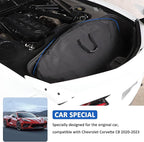 Daeiclru Removable Roof Panel Storage Bag Compatible with Chevrolet Corvette C8 2020 2021 2022 2023, Hard Top Storage Bag with Handle, Car Storage Accessories