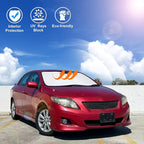 Windshield Sun Shade Custom Fit for 2009 2010 2011 2012 2013 Toyota Corolla Accessories Foldable Sunshade Sun Blocker Protect Car from Sun Rays & Heat Damage Keep Car Cooler