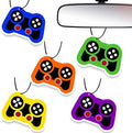 Game Console Car Air Fresheners,5-Pack Cedar Scents Cute Car Accessories,Funny Hanging Ornament Decor for Rearview Mirror,Long-Lasting Fresh Gifts for Women,Girls,Boys