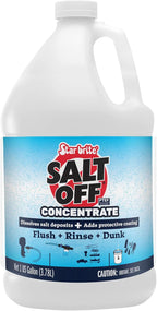STAR BRITE Salt Off Concentrate - Ultimate Salt Remover Wash & Marine Engine Flush for Boats, Vehicles, Trailers, and More - 128 OZ Gallon (093900N)