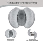 KAKIBLIN Baby Support Pillow, Head and Neck Support,Banana Neck Pillow for Baby, Travel Pillow for Stroller Neck Support, Adjustable Head Pillow for Kids Toddler