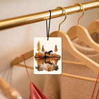 Western Cowboy Car Air Freshener 4 Pcs, Rustic Horse Cowboy Hat Boot Cactus Hanging Air Freshener for Cars, Closet, Drawer, Western - Style Car & Home Decor for Cowboy Lovers
