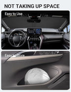 Proadsy 2026 Upgrade Front Windshield Sun Shade Foldable Sunshade Protector Custom Fit 2021-2024 Venza, LE, XLE, Limited, SUV Accessories