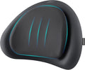 Skechers Lumbar Pillow Premium Memory Foam,Double-Layer-Office Chair Cushion for Tailbone Pain Relief,Butt Pillow for Office Chair,Car seat Cushion,Long Sitting Office Workers,and Car Drivers,Black