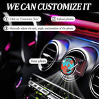 Personalized Customized Photo Car Air Freshener，Double Sided Customized Car Fresheners，Custom Air Fresheners With Picture for Boyfriend、Dad、Mom、Music Lovers.（6pcs vinyl）