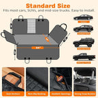URPOWER Dog Car Seat Cover for Pets 100% Waterproof Seat Cover Hammock 600D Heavy Duty Scratch Proof Nonslip Durable Soft Back Seat Covers for Cars Trucks and SUVs