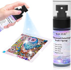 Upgraded Diamond Painting Sealer Spray - 30 Minutes Quick Dry Diamond Art Sealer Glue, Keep Diamond Art Fixed and Shiny, Diamond Art Accessories and Tools, Easy to Use, No Brush Needed (1 Pack)