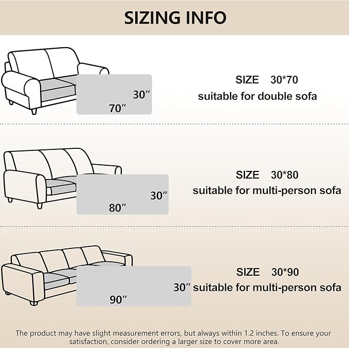 gogobunny 100% Double-Sided Waterproof Dog Bed Cover Pet Blanket Sofa Couch Furniture Protector for Puppy Large Dog Cat, Reversible (30x80 Inch (Pack of 1), Dark Cream/Light Cream)