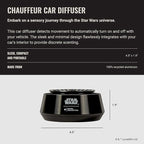 Hotel Collection Star Wars Empire Chauffeur Car Diffuser | Air Freshener Aromatherapy Diffuser | Black Dark Side Edition Car Diffuser/Empire Symbol