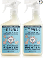 Mrs. MEYER'S CLEAN DAY Pet Stain & Odor Fighter,Coconut Leaf Scent,16oz,(Pack of 2)