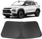 Windshield Sun Shade Custom Fit for 2021 2022 2023 2024 2025 2026 Chevrolet/Chevy Trailblazer Accessories Foldable Sunshade Sun Blocker Protect Car from Sun Rays & Heat Damage Keep Car Cooler