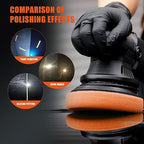 Buffing Polishing Pads, SPTA 5Pcs 5.5 Inch Face for 5 Inch 125mm Backing Plate Mix Cutting Force Buffing Pads Cutting Polishing Pad Kit for Car Buffer Polisher Compounding,Polishing, Waxing-SQPPS5MIX