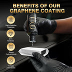 20H Professional Graphene Ceramic Coating for Cars: Car Detailing Kit, 10+ Years Protection, Hydrophobic, Scratches & UV Resistant, High Gloss Finish, Easy Application, 70 ml